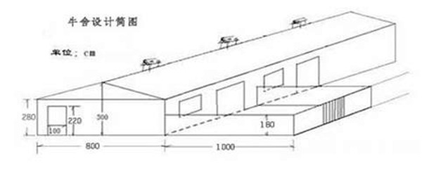 最新牛舍建設圖紙